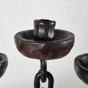 Vintage brutalist chain candlestick Spain