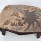 Footrest in vintage upholstered wood Louis IV style