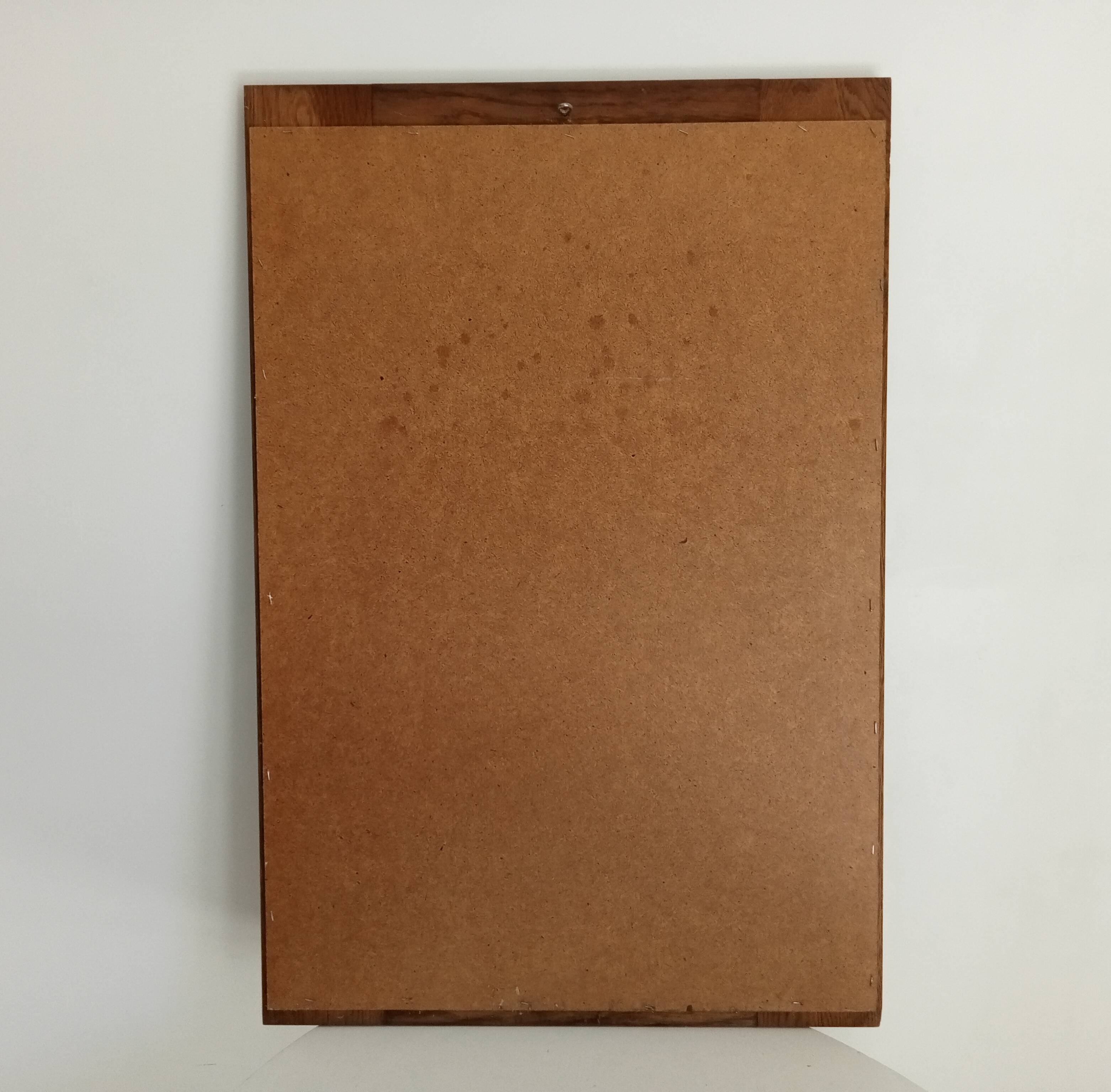Miroir vintage rustique années 70/80