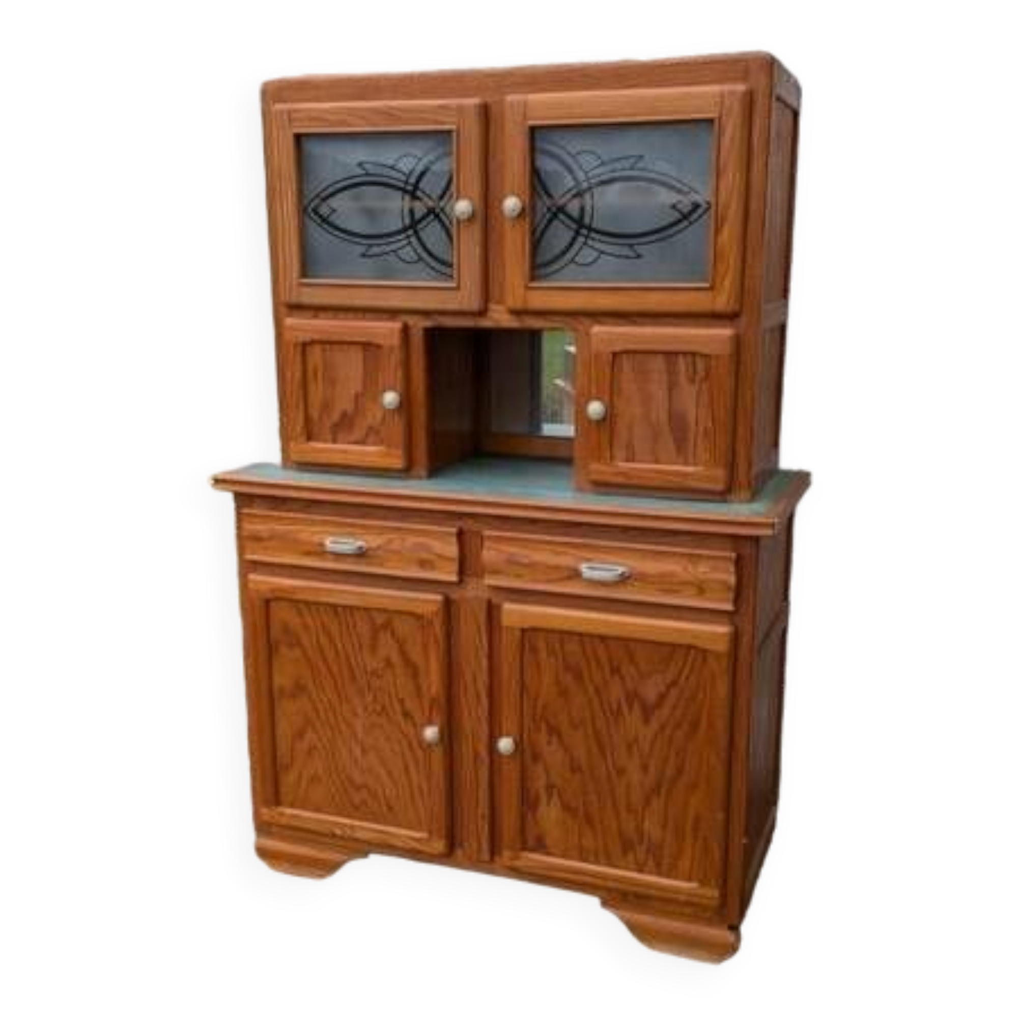 Mado sideboard, vintage two-body sideboard