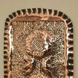 Single mid-century Swedish copper sconce