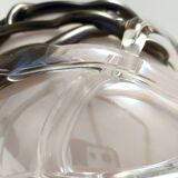 Lilac and Black Iridescent Murano Glass Vase by Sergio Costantini, Italy 19