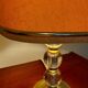 Lampe en verre, années 60