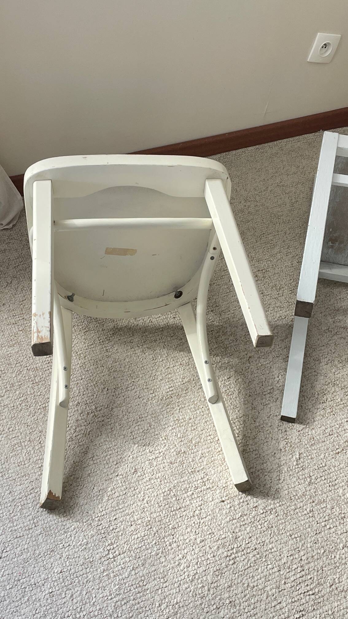 Paire de chaises bistrot vintage