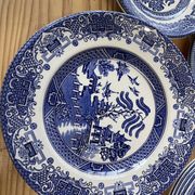 Service à thé anglais Vieux saule Staffordshire