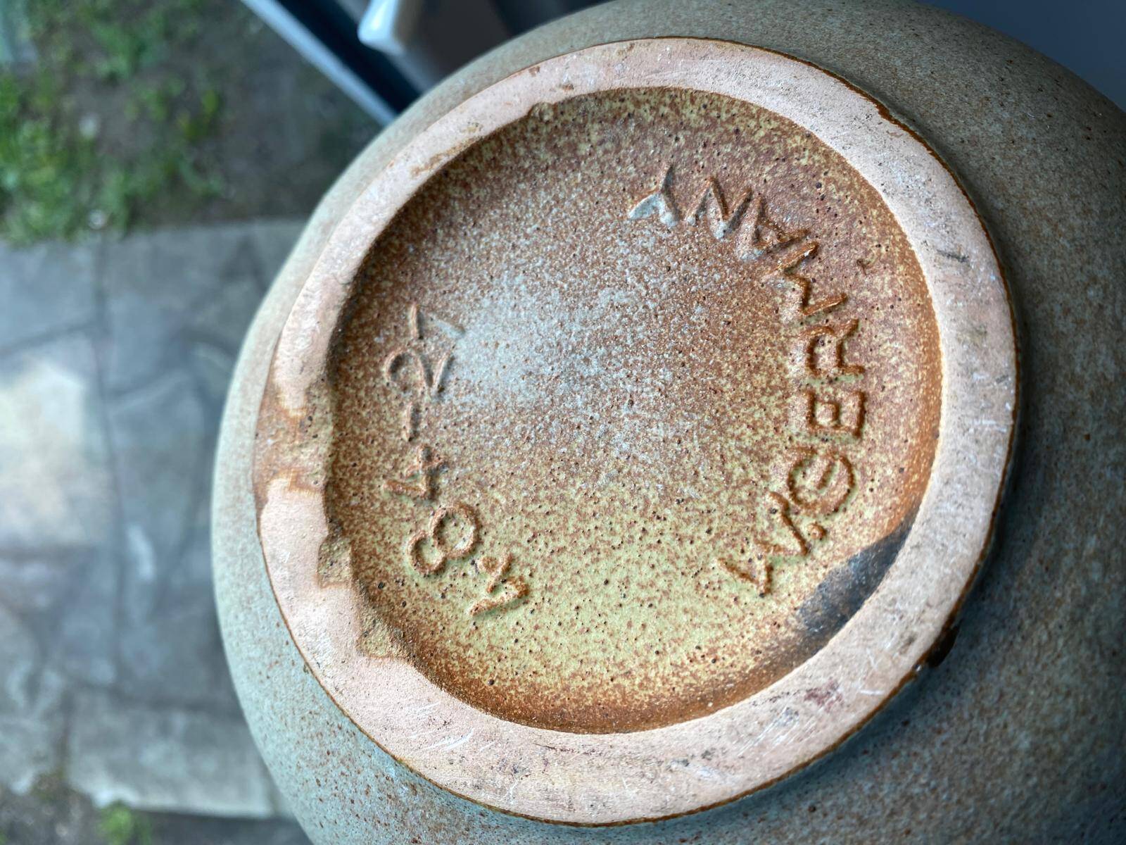 Scheurich ceramic vase pitcher West Germany vintage 1970s