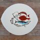 6 fish plates Salins