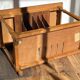 Meuble bas electrophone vintage