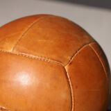 Large Vintage Leather Medicine Ball