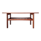 Table basse vintage en teck – Design Danois Mid-Century