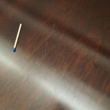 Round mahogany table, Danish design, 1970s, production: Denmark