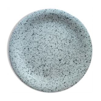Set of 10 Speckled Dessert Plates