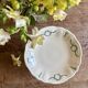 Compote dish or antique footed plate in ironstone - Villey de Longc