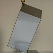 Vintage geometric lamp, 1970s design