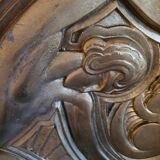Bas-relief in art deco terracotta