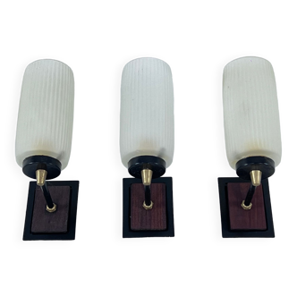 Mid-Century Italian sconces. Set of three. 1950s