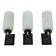 Mid-Century Italian sconces. Set of three. 1950s