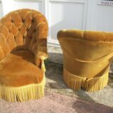 Pair of toad chairs