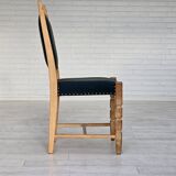 1970s, set 6 pcs of Danish dinning chairs, original good condition, furniture wool.