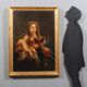 Peinture ancienne, copie d’après Francesco Trevisani, Vierge Marie