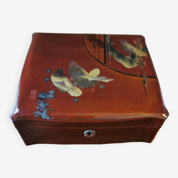 Old lacquered box