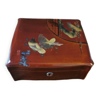 Old lacquered box