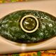 Ceramic fruit cup, signed luc Vallauris 1950 - vintage