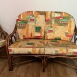 Rattan sofa