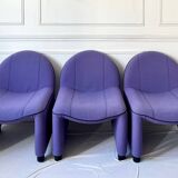 Vintage wool armchair from the 80s
