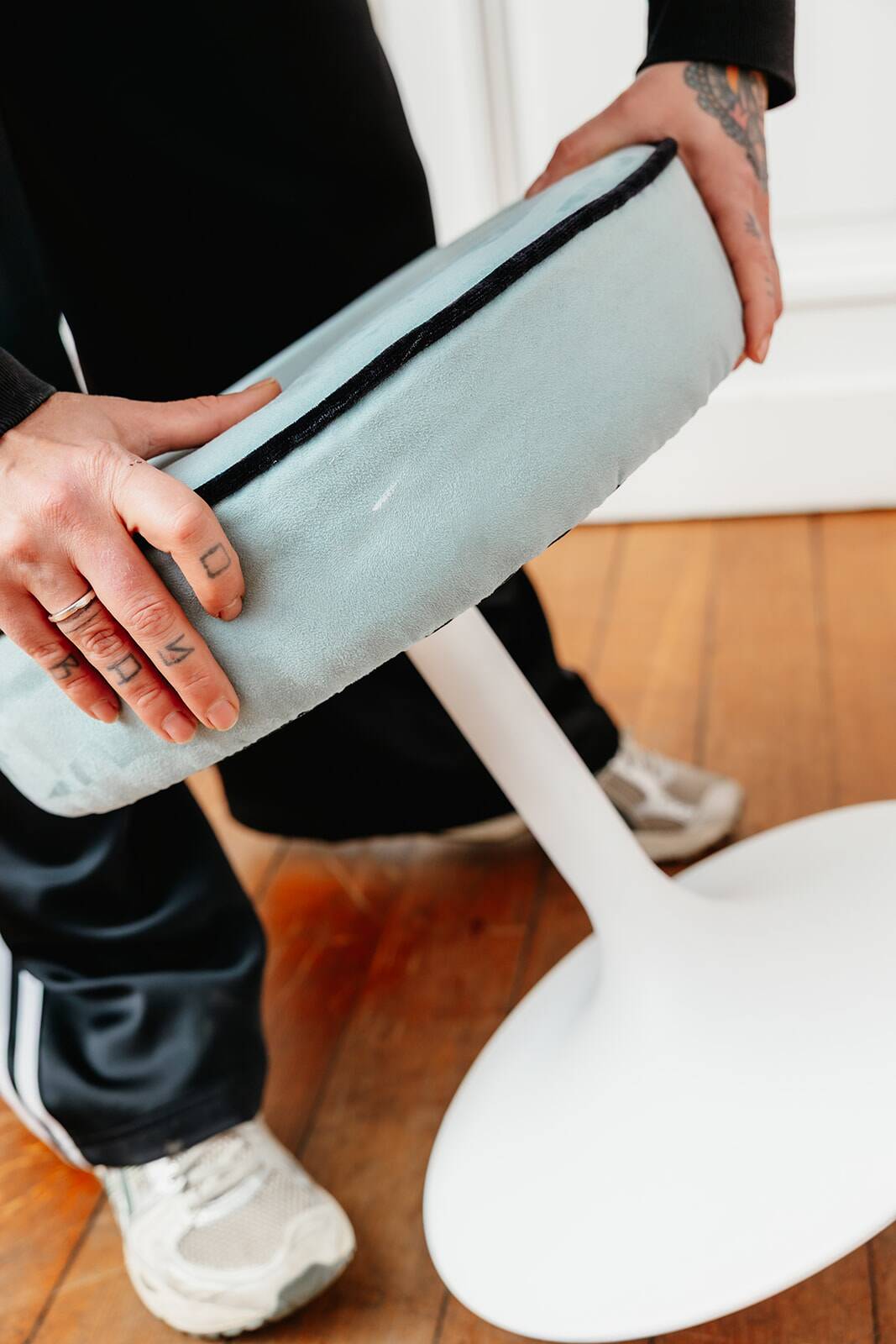 Set of tulip stools and chairs, 1960