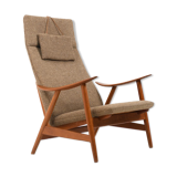 Mid Century Illum Wikkelsø Chaise longue en teck