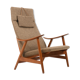 Mid Century Illum Wikkelsø Chaise longue en teck