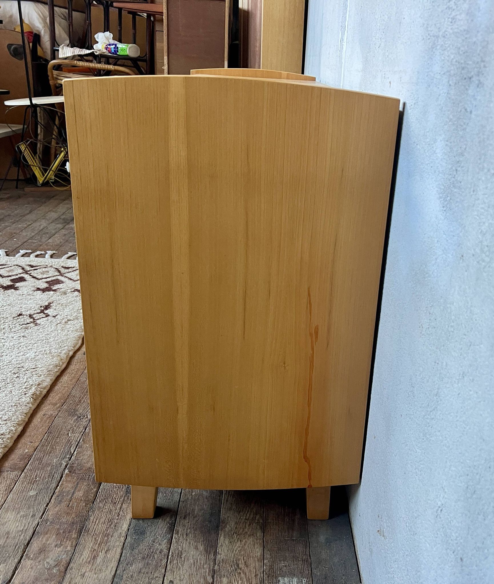 Enfilade vintage en frêne – style scandinave