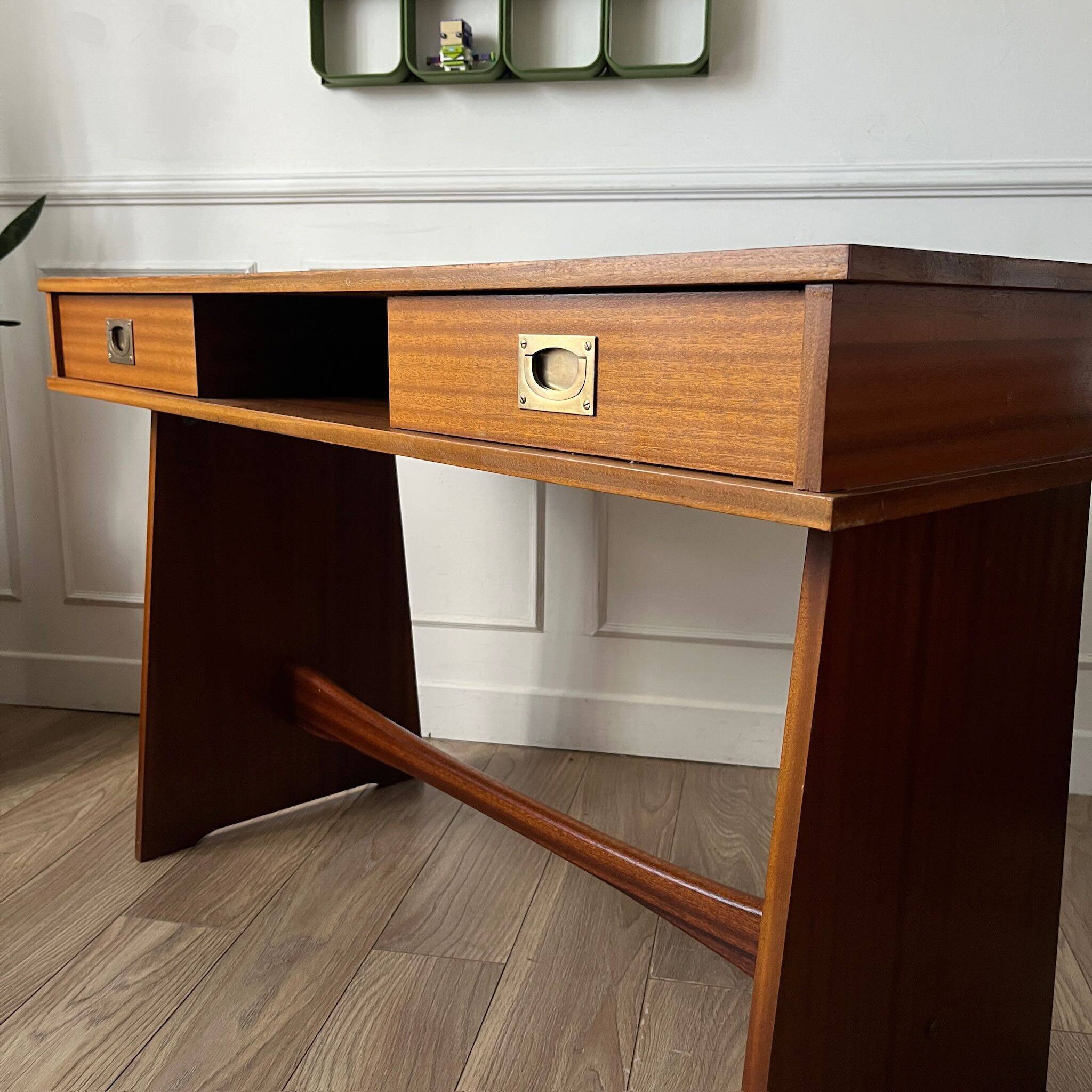 Vintage teak desk