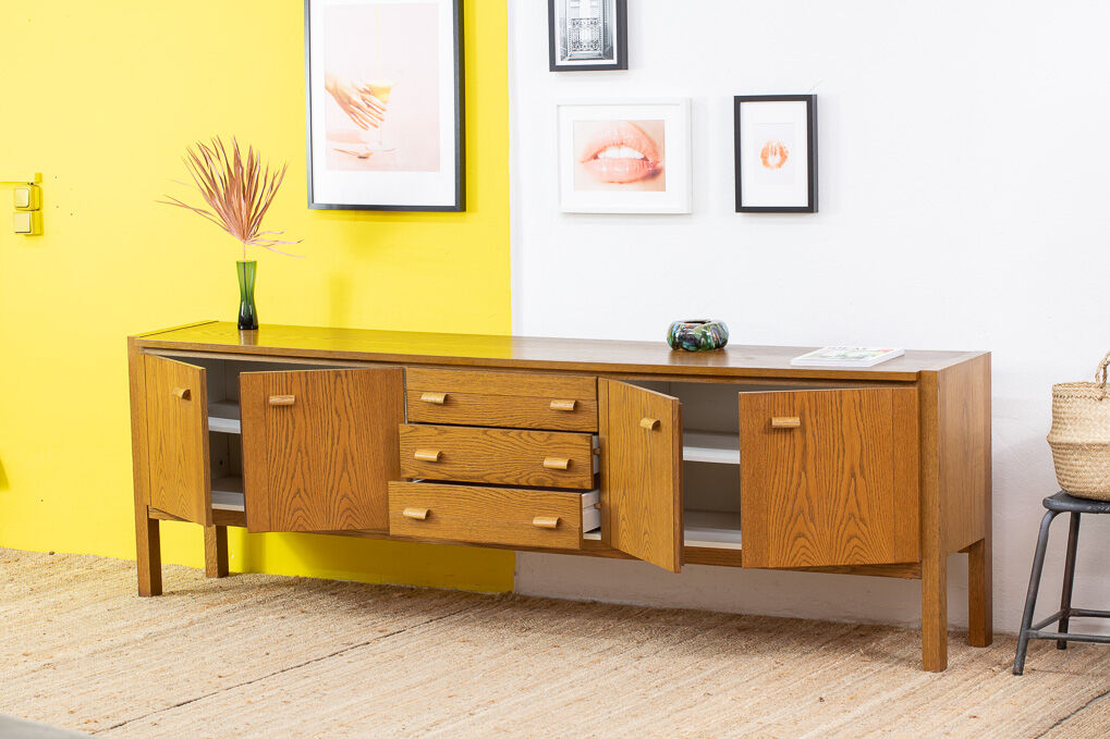 Vintage scandinavian enfilade – 250 cm