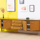 Vintage scandinavian enfilade – 250 cm