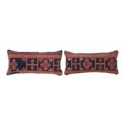 Set of 2 vintage Turkish cushion covers 25x61 cm