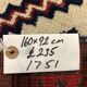 Tapis turc oriental 160x92 cm