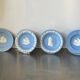 Lot de 4 Wedgwood BLEU Jasperware vintage