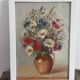 Oil painting - Still life with bouquet - signed