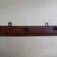 Vintage wall coat rack