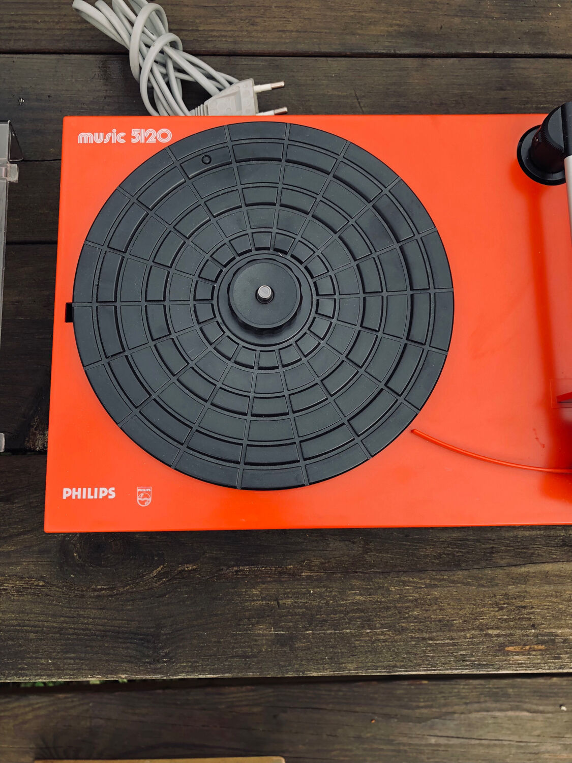 Vintage record player