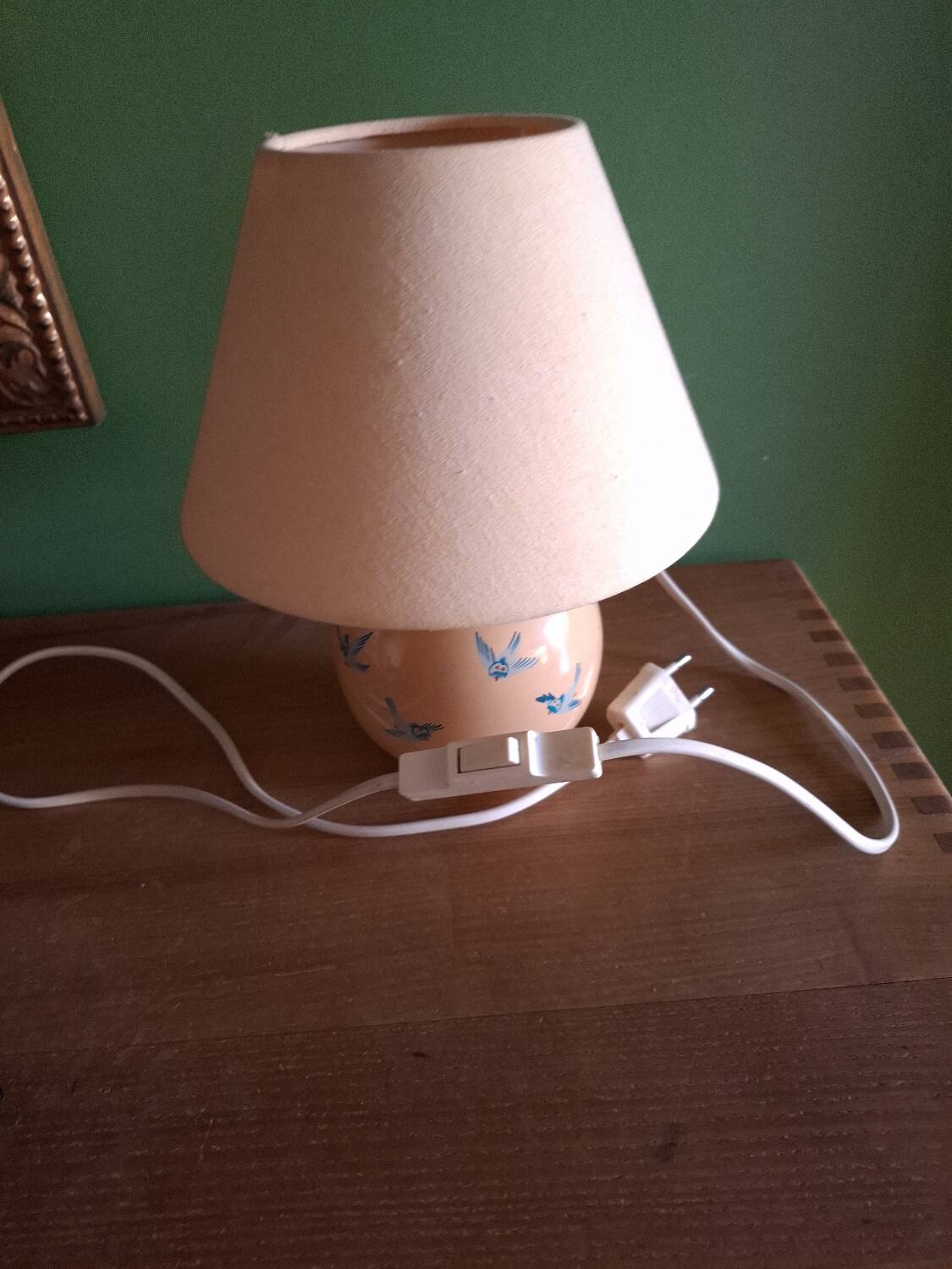 Vintage lamp, Mathias children's bedroom