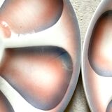 Digoin oyster plates from the 60s