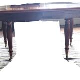 Large English mahogany dining room table
