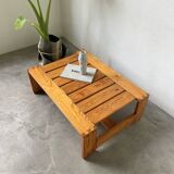 70s pine table regain