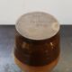 Vase Soulaines Dhuys royer enamelled stoneware brown beige vintage