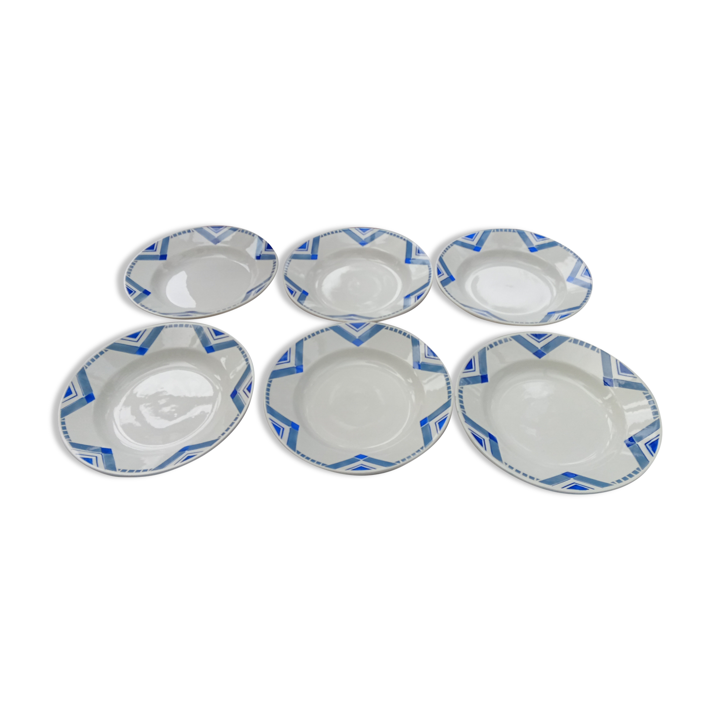 6 hollow plates Terre de Fer, Moulin des loups