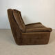 Steiner lounge chair in brown corduroy – 1970s