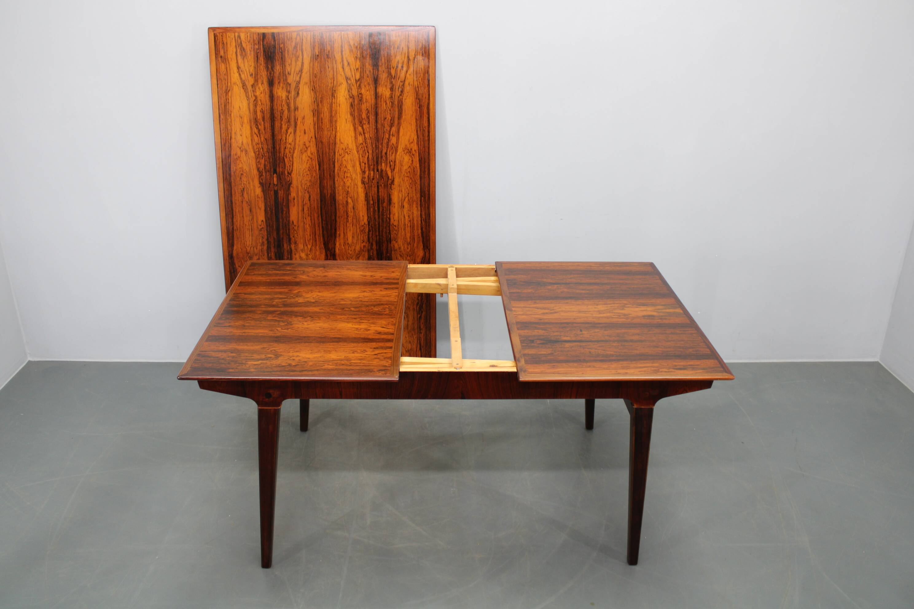 Mid-century Danish extendable dining table, Denmark, 1960s